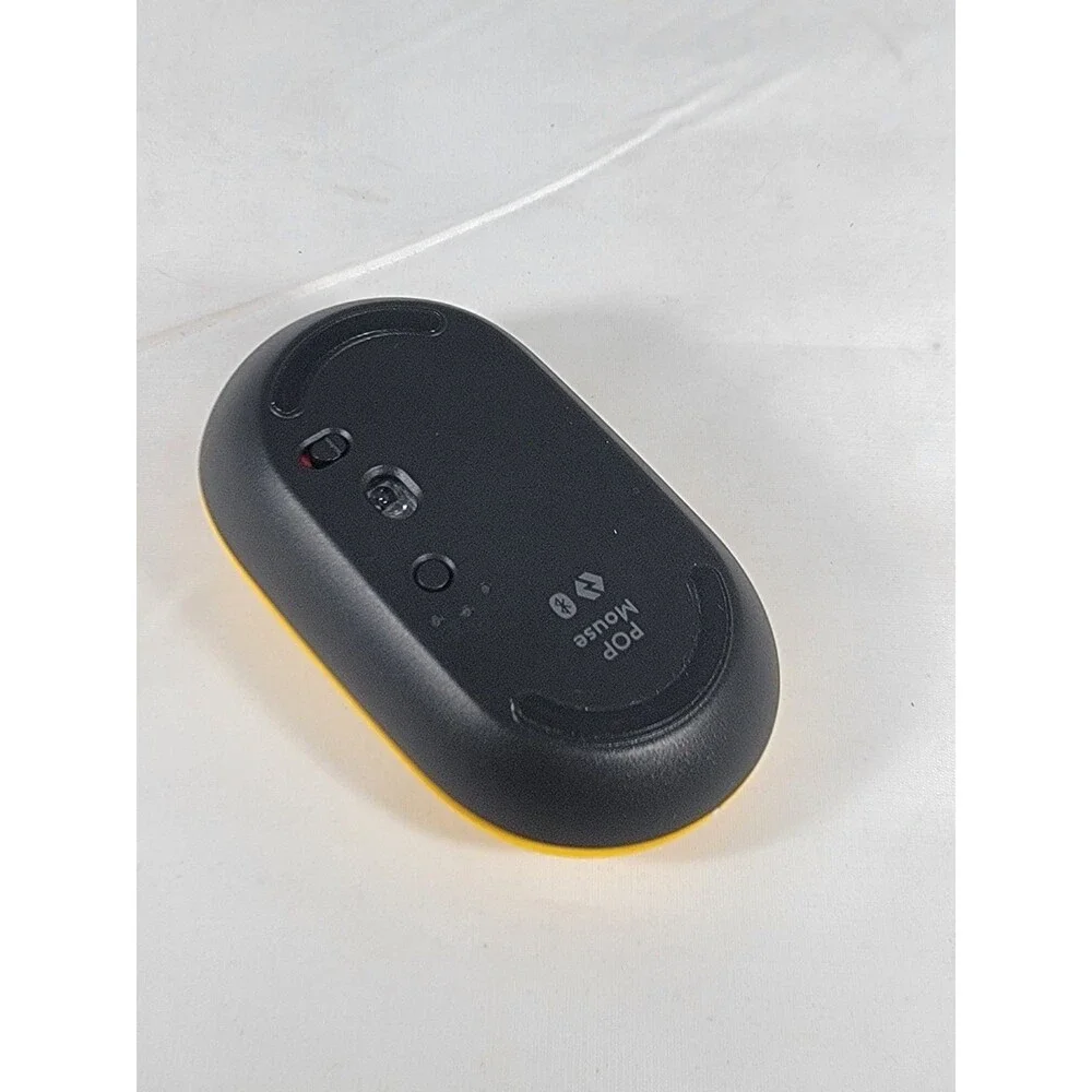 Logitech POP Bluetooth Mouse with Customizable Emojis for Windows and Mac